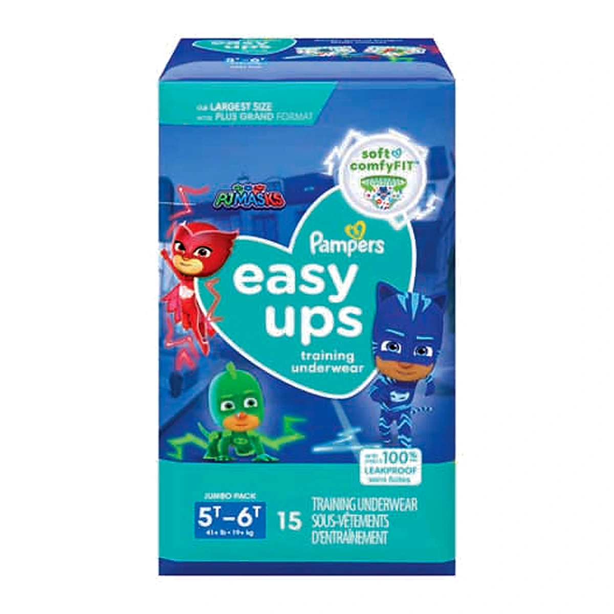 Pampers Easy Up 5t-6t Boy Jumbo Pack