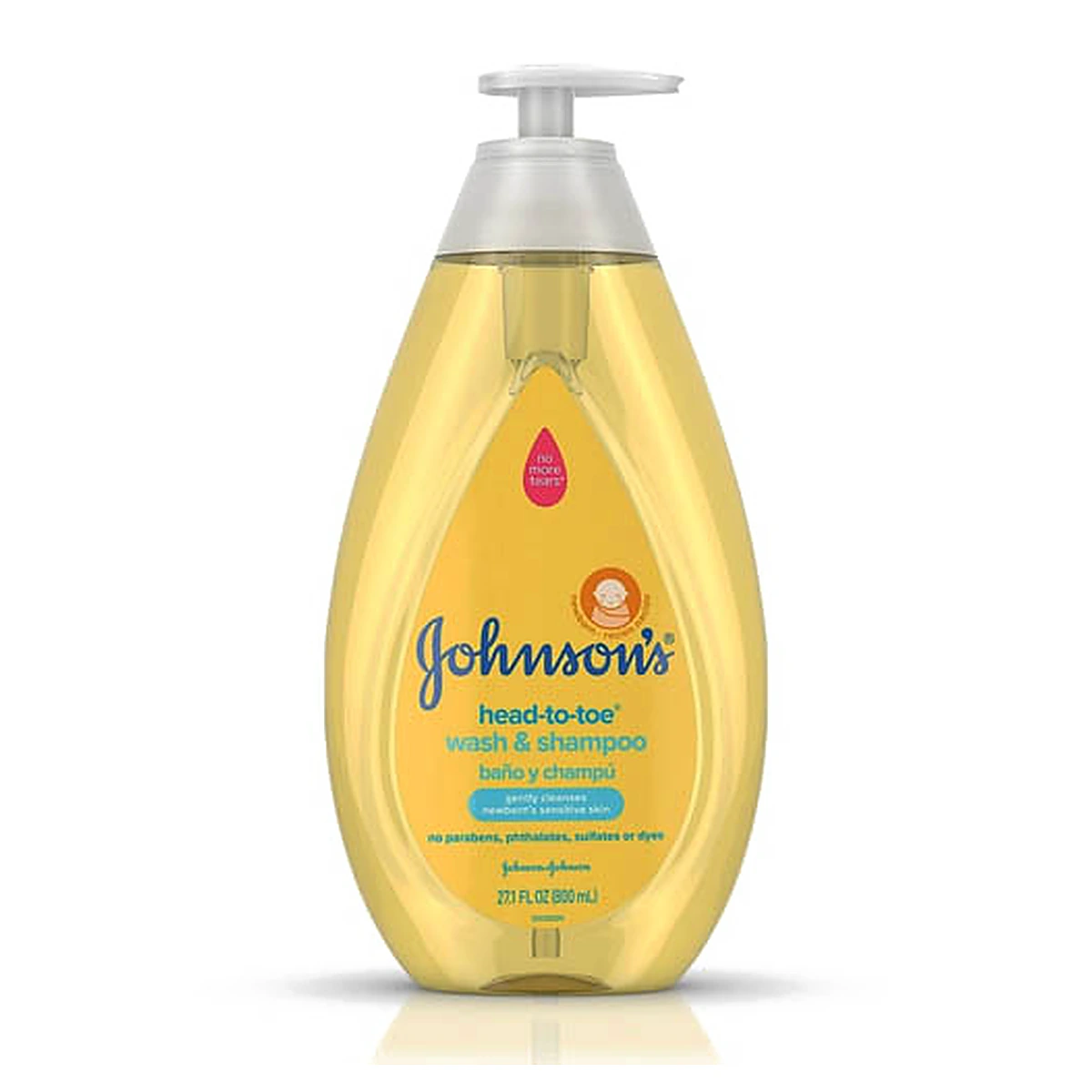 Johnson’s Head-to-toe Baby Wash & Shampoo 800ml