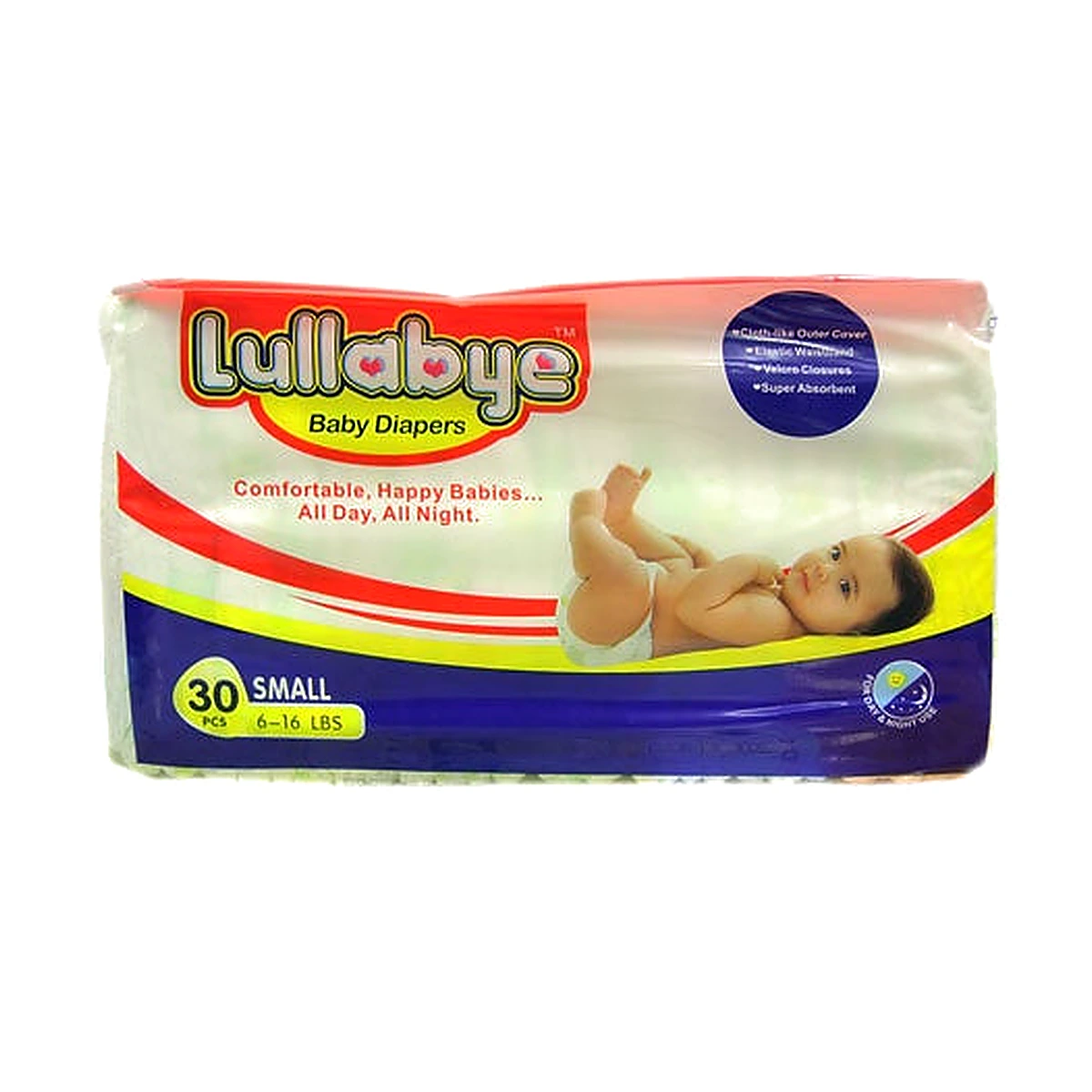 Lullabye Baby Diaper Small 30’s