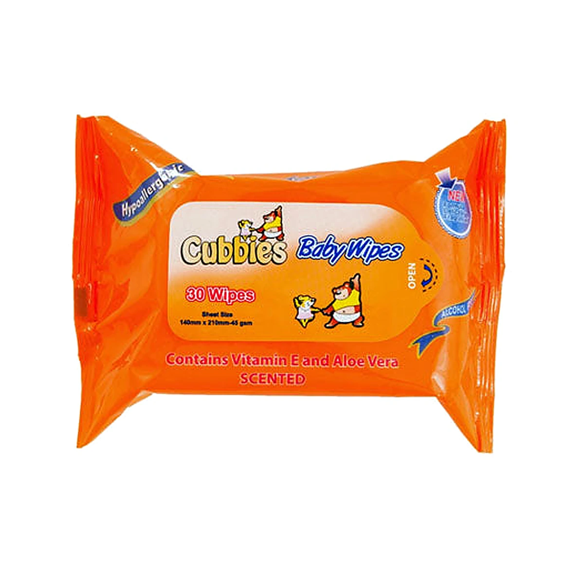 Cubbies Baby Wipes Travel 30pc