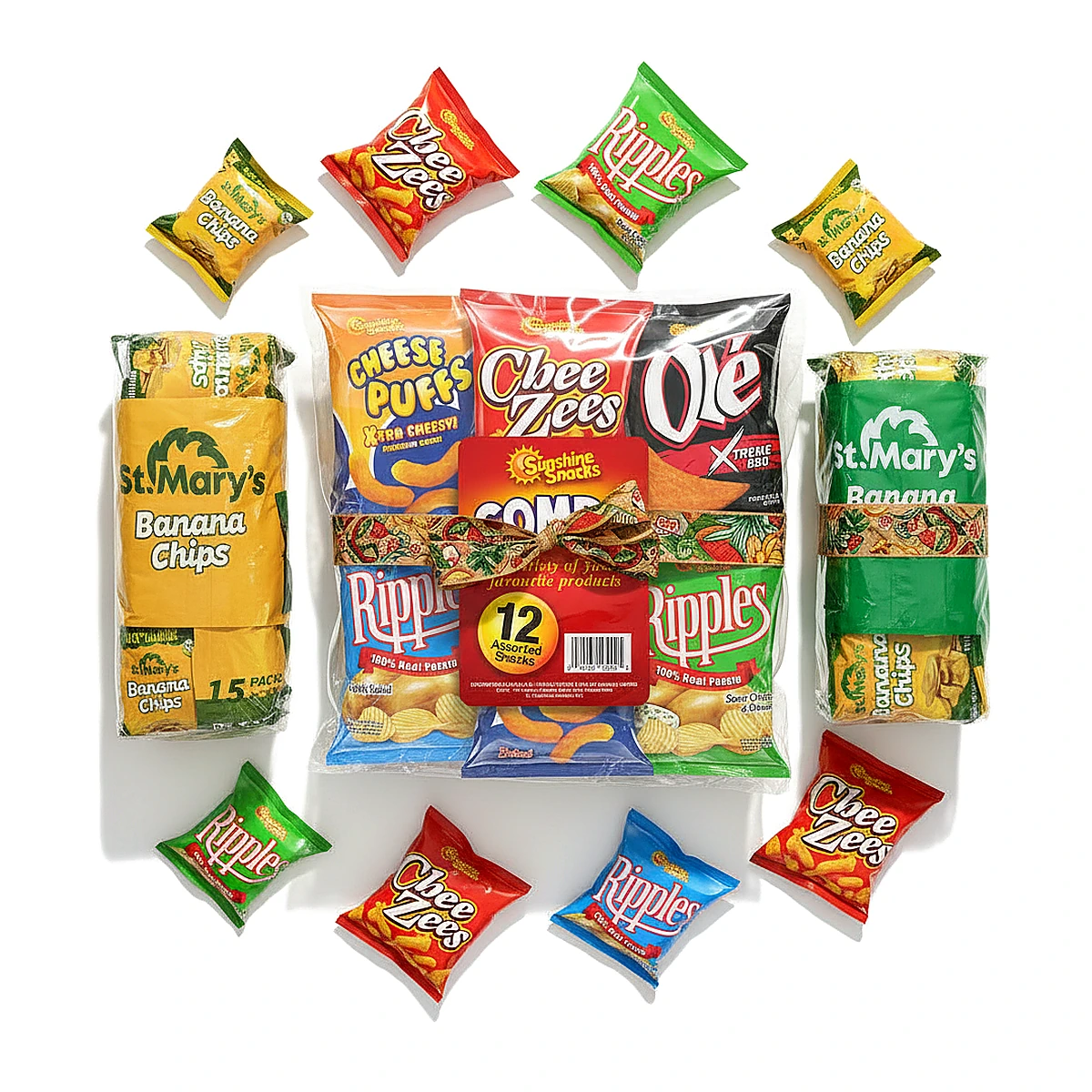 Ultimate Jamaican Snack Bundle 39 pieces