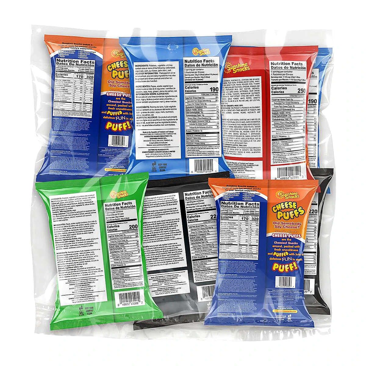 Ultimate Jamaican Snack Bundle 39 pieces