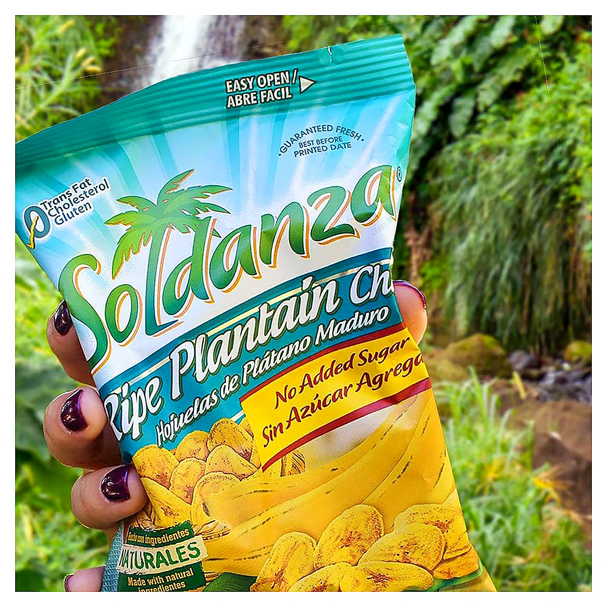 Soldanza Ripe Plantain Chips 12 Units / 42 g / 1.4 oz