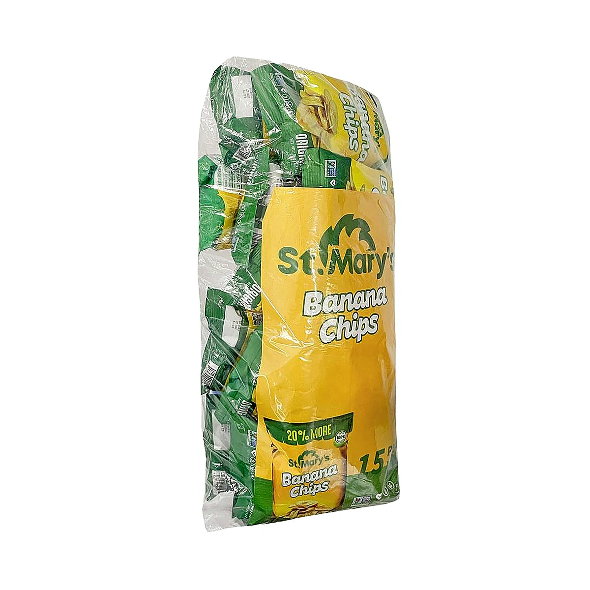 St Mary's Crispy Banana Chips 15 Units / 36 g / 1.3 oz