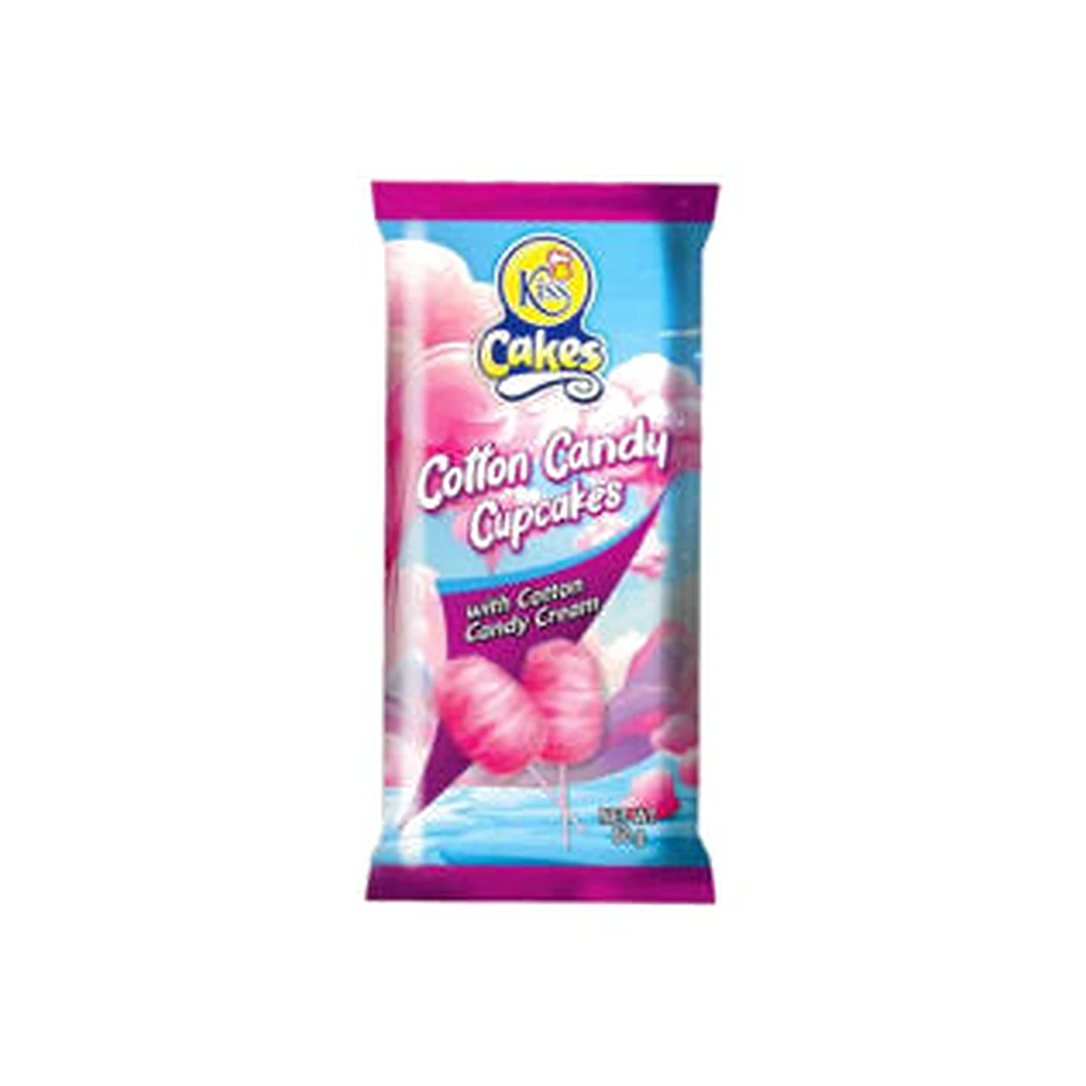 Kiss Cotton Candy Cupcake with Cotton Candy Cream 60g