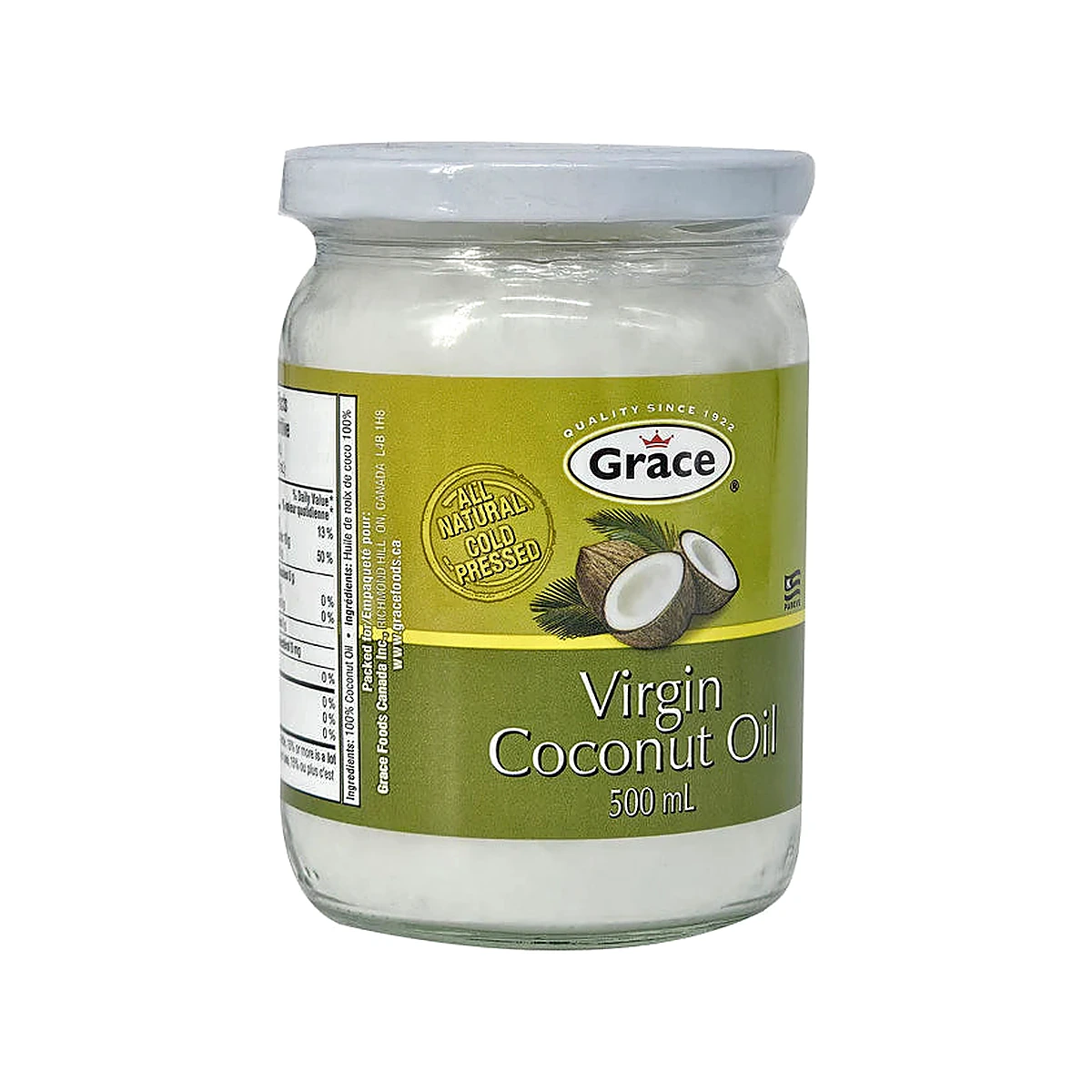 Grace Cold Pressed Virgin Coconut Oil 500ml