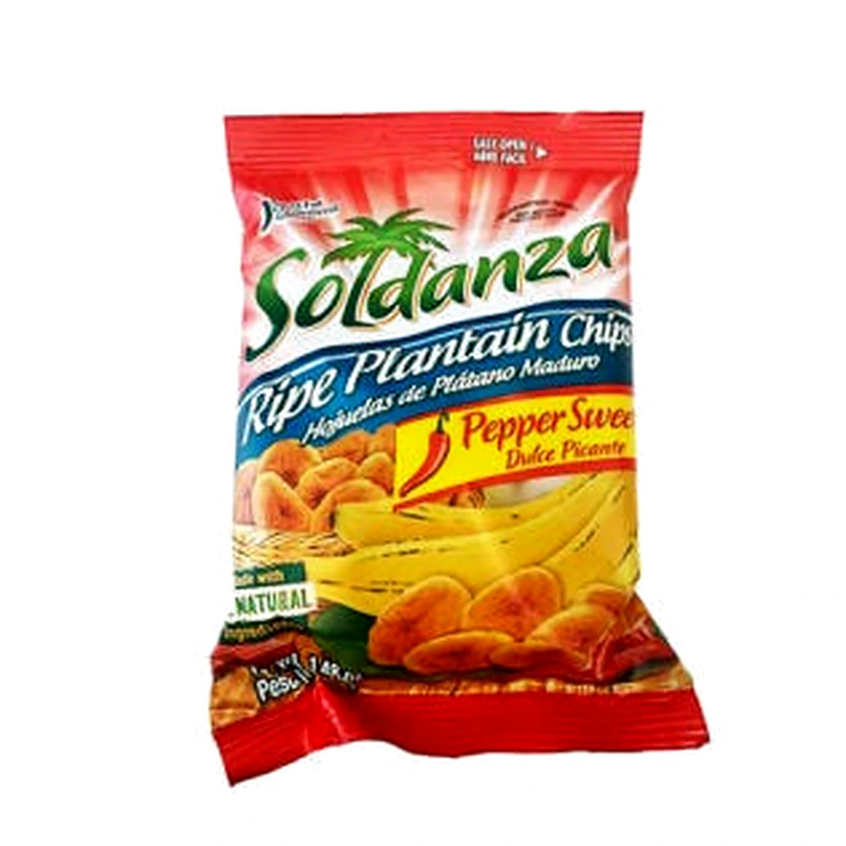 Soldanza Ripe Plantain Peppersweet Chips