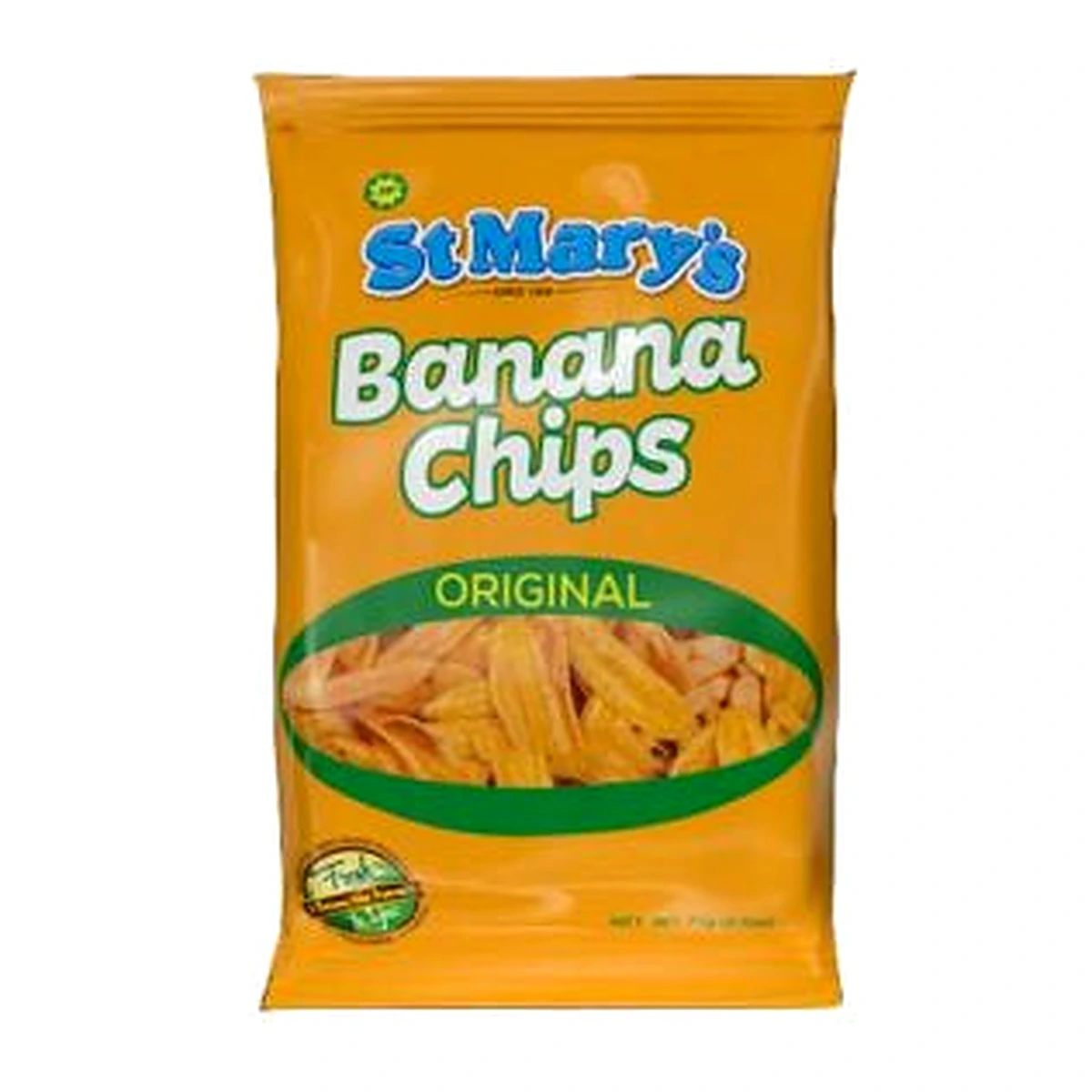 St Marys Banana Chips 71g