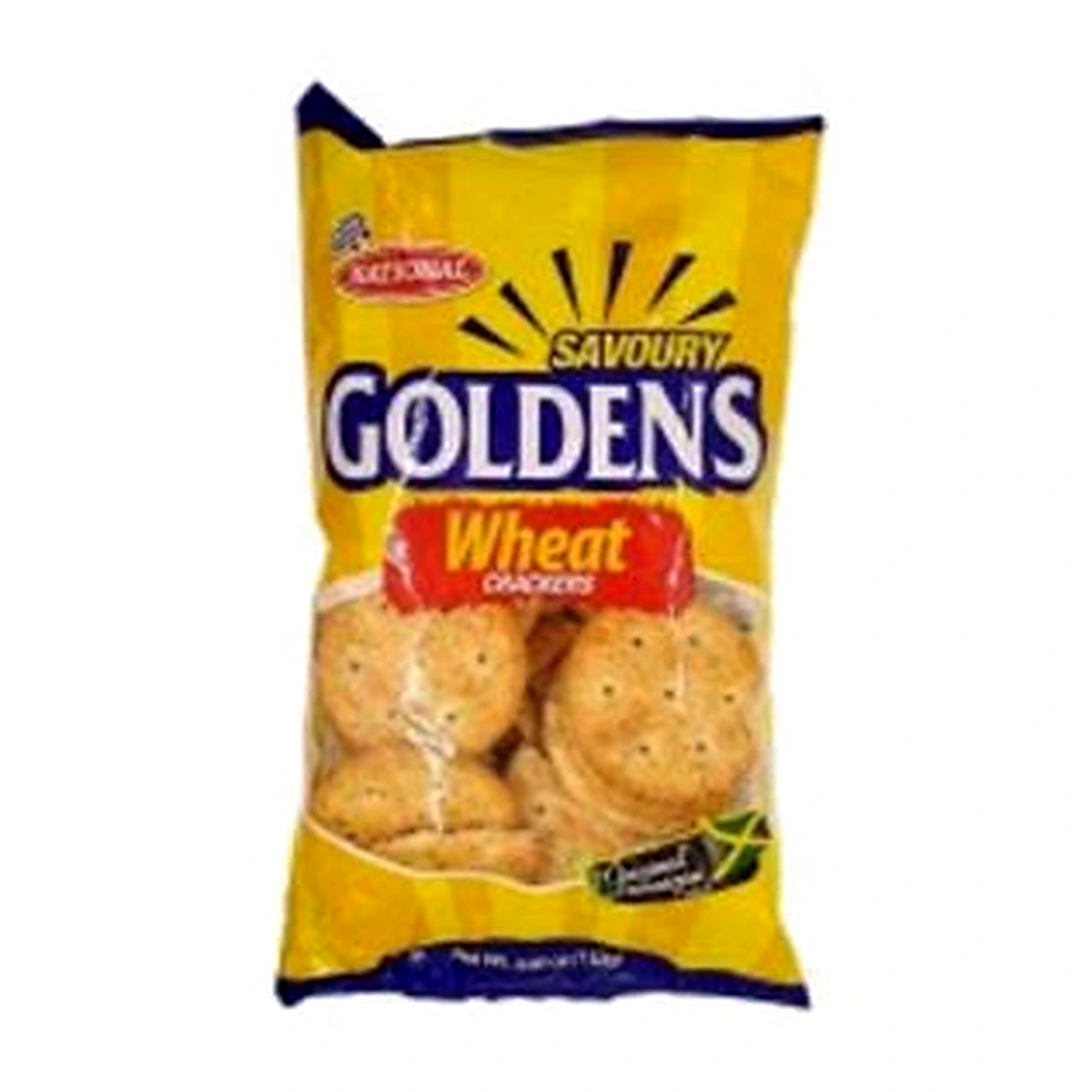 National Golden Wheat Crackers 112g