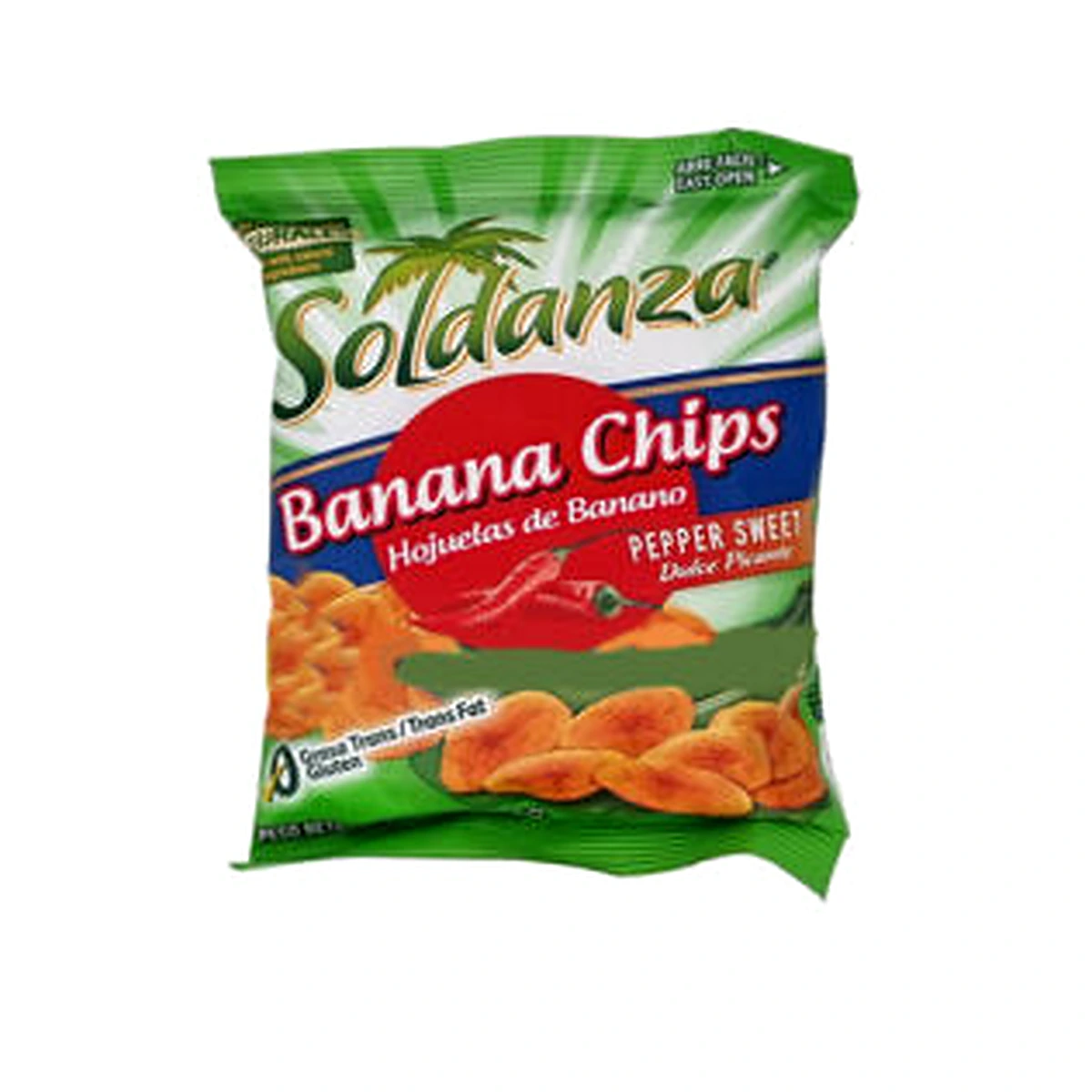 Soldanza Banana Chips Pepper Sweet 39g