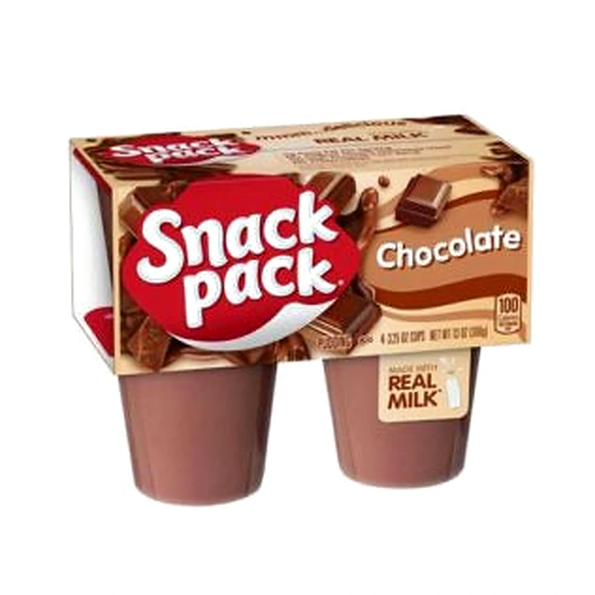 Snack Pack Chocolate Pudding 4pk
