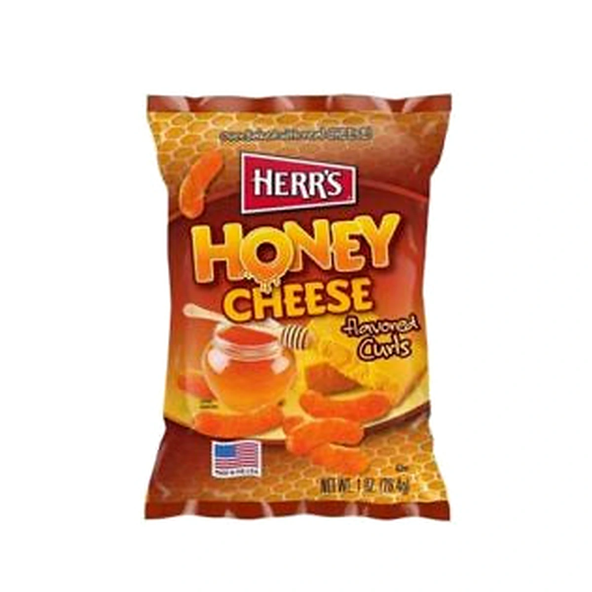 Herrs Honey Cheese Curl 28g