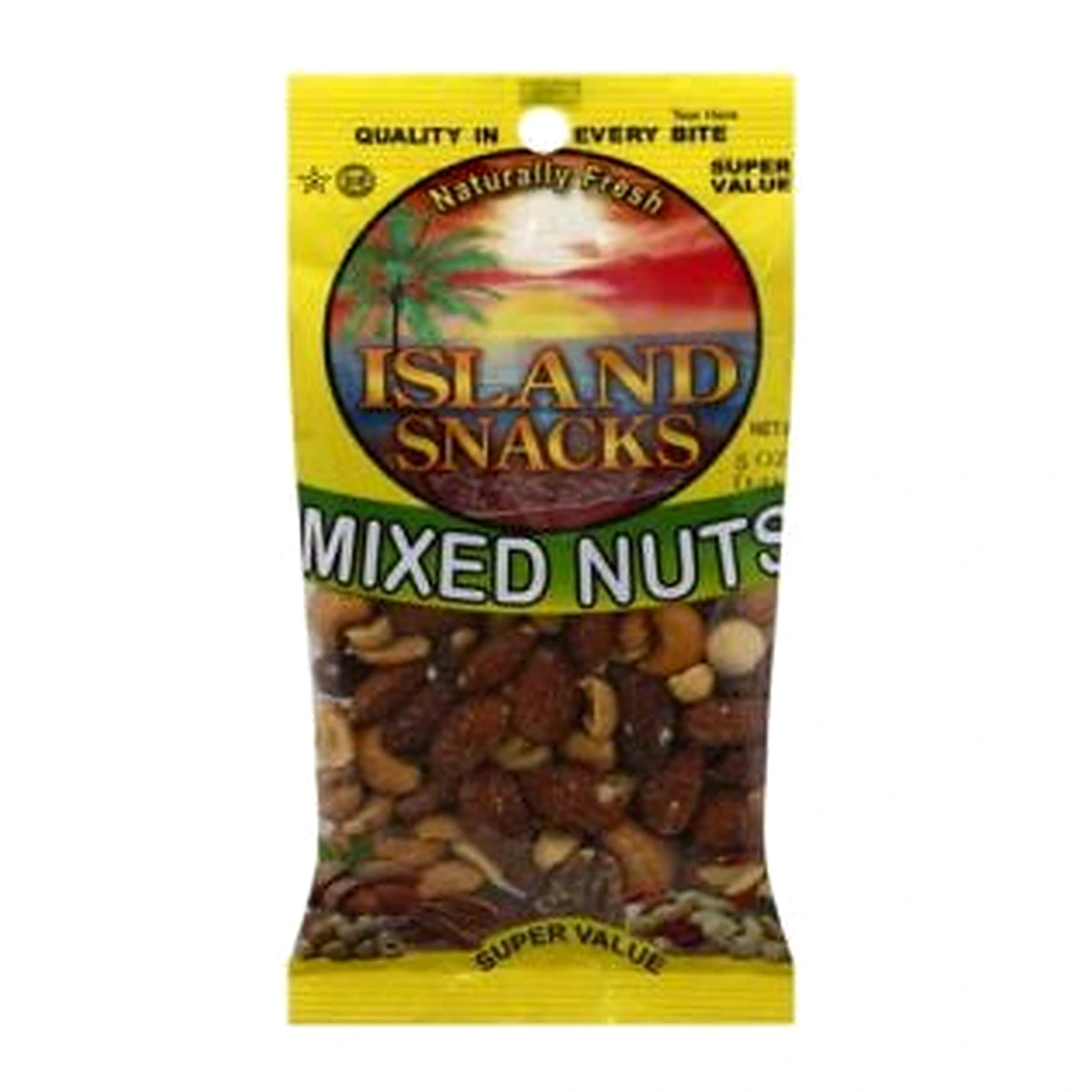 Island Snack Mixed Nuts 5oz