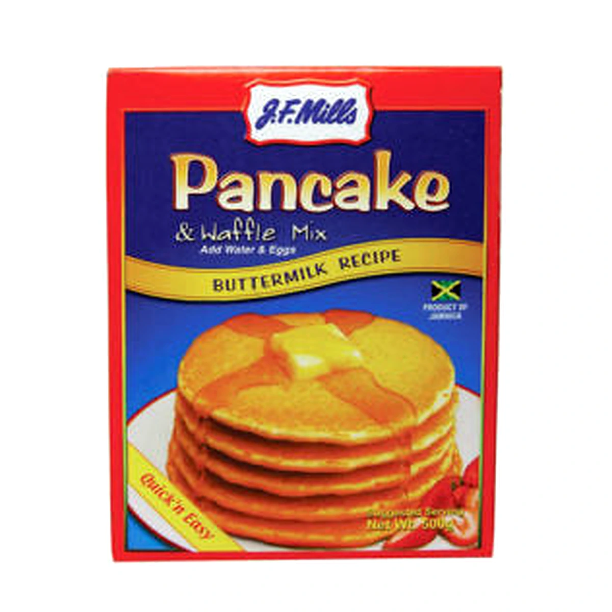Jf Mills Pancake & Waffle Mix 500g