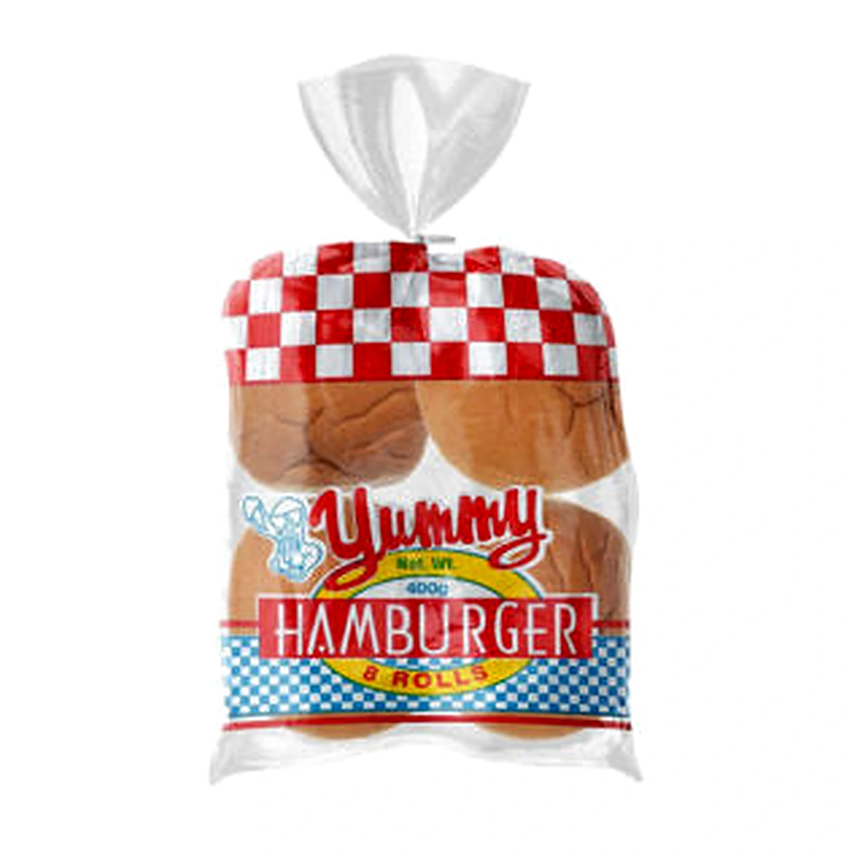 Yummy Hamburger Roll 400g