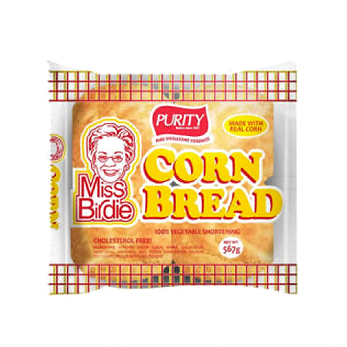 Miss Birdie Corn Bread (4pk) 567g