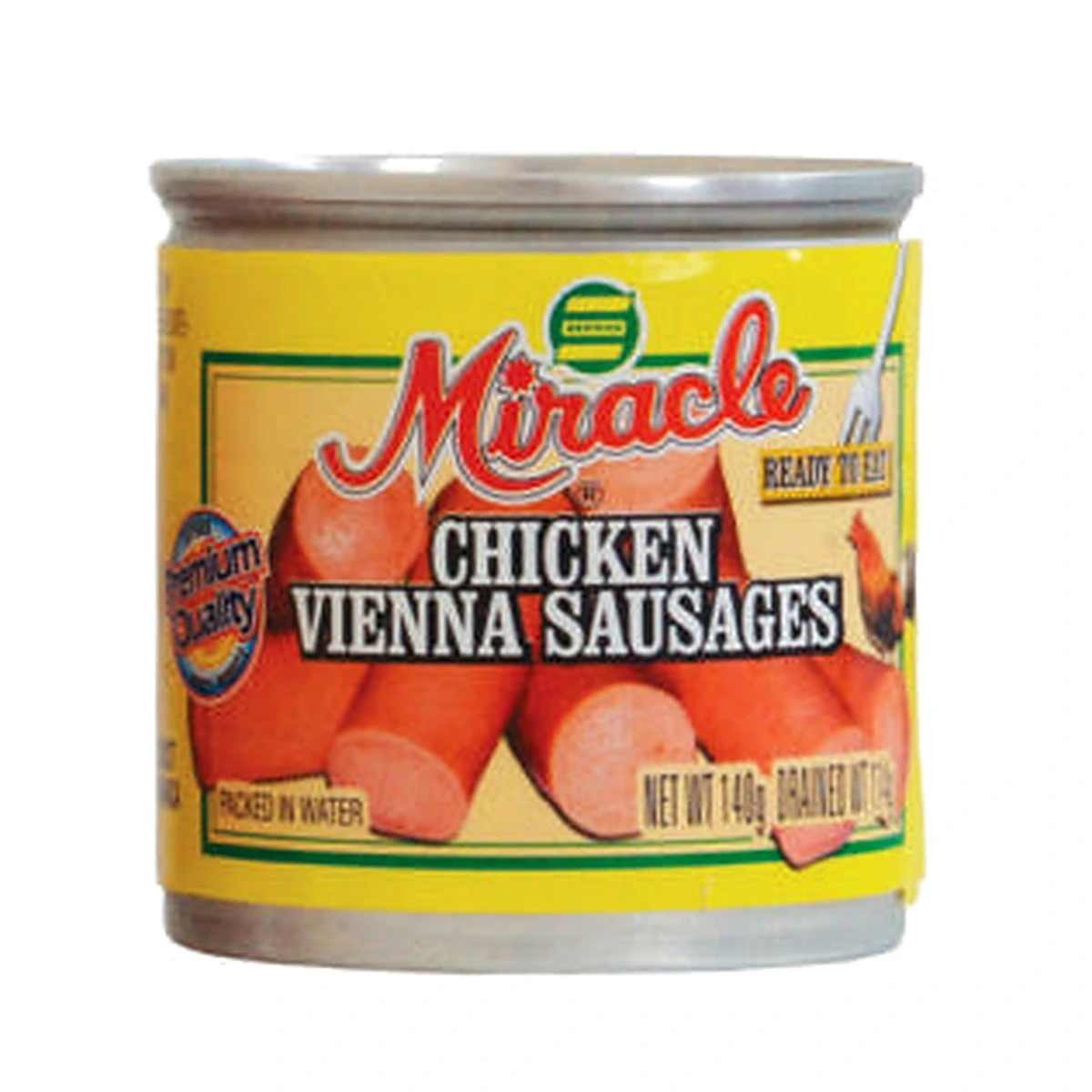 Miracle Vienna Sausages Chicken 140g