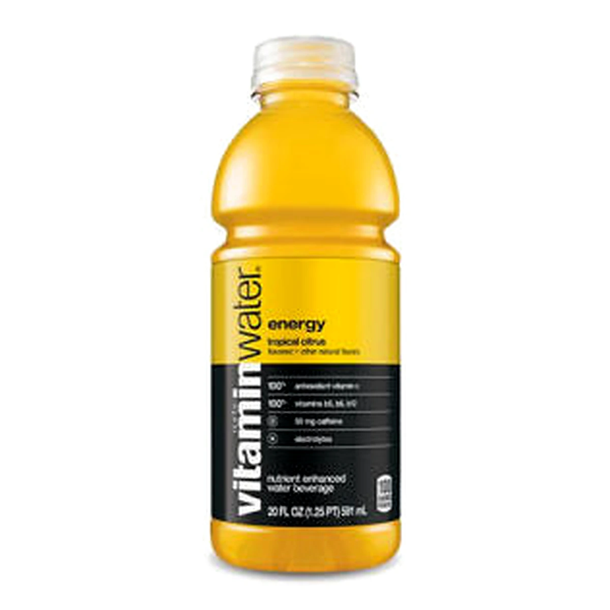 Vitamin Flavoured Water Energy Tropical Citrus 20 Oz
