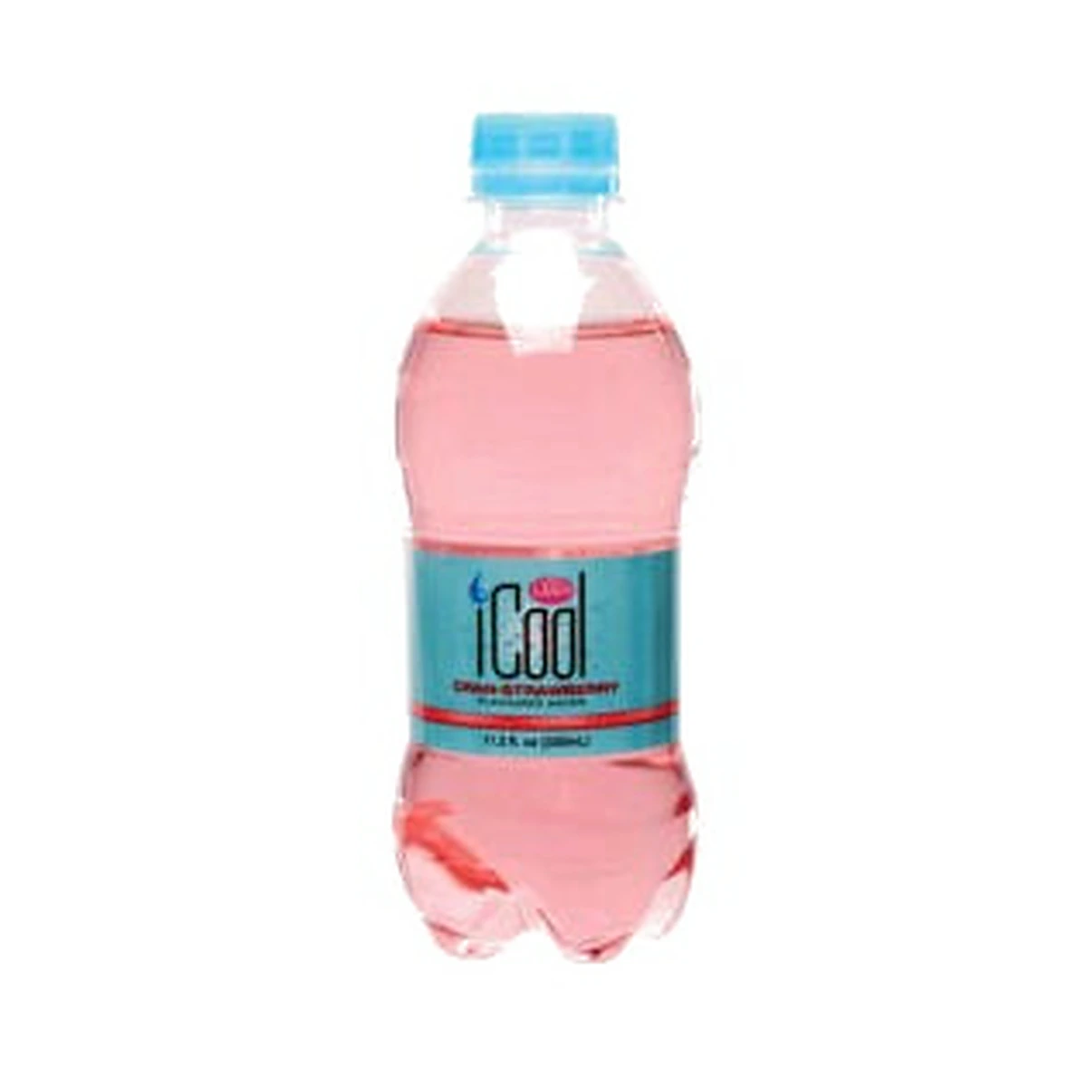 ICOOL Flavoured Water Cran Strawberry 330ml