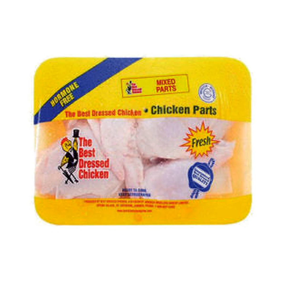 Best Dressed Chicken Mixed Parts Chilled Tray Pack per 2 Lb