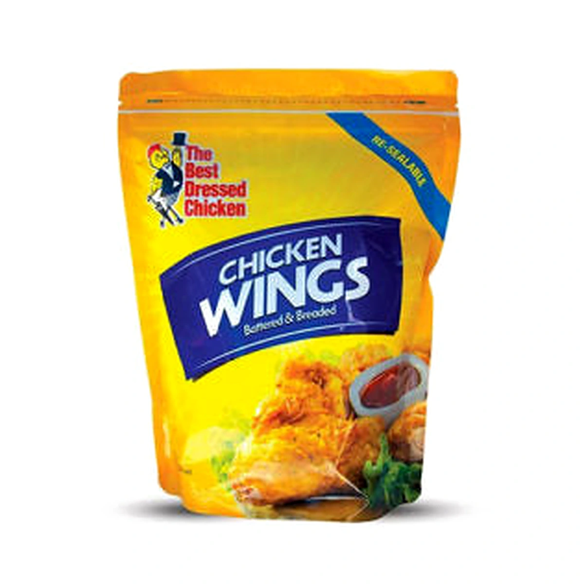 Best Dressed Chicken Wings Re-sealable per 2 Lb