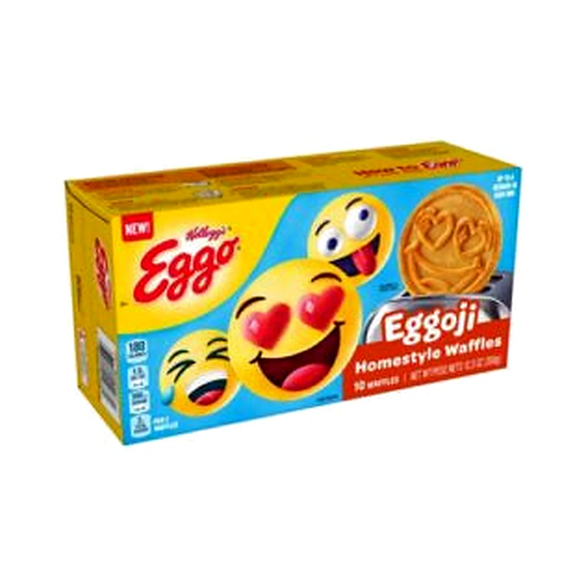 Eggo Emoji Homestyle Waffles 350g