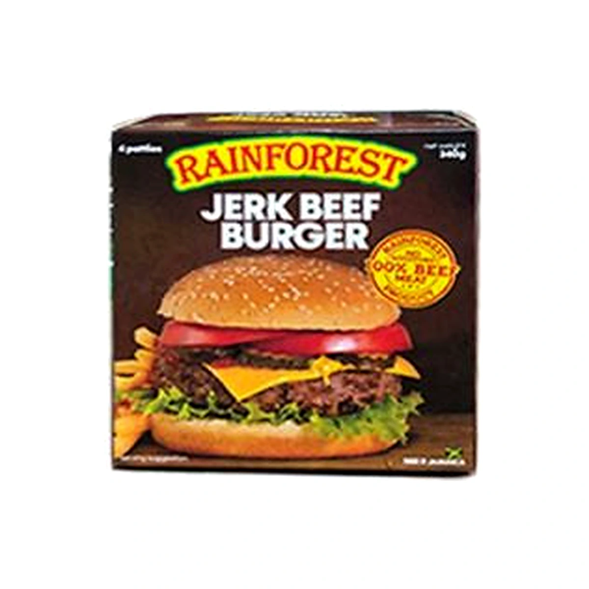 Rainforest Jerk Beef Burger 425g