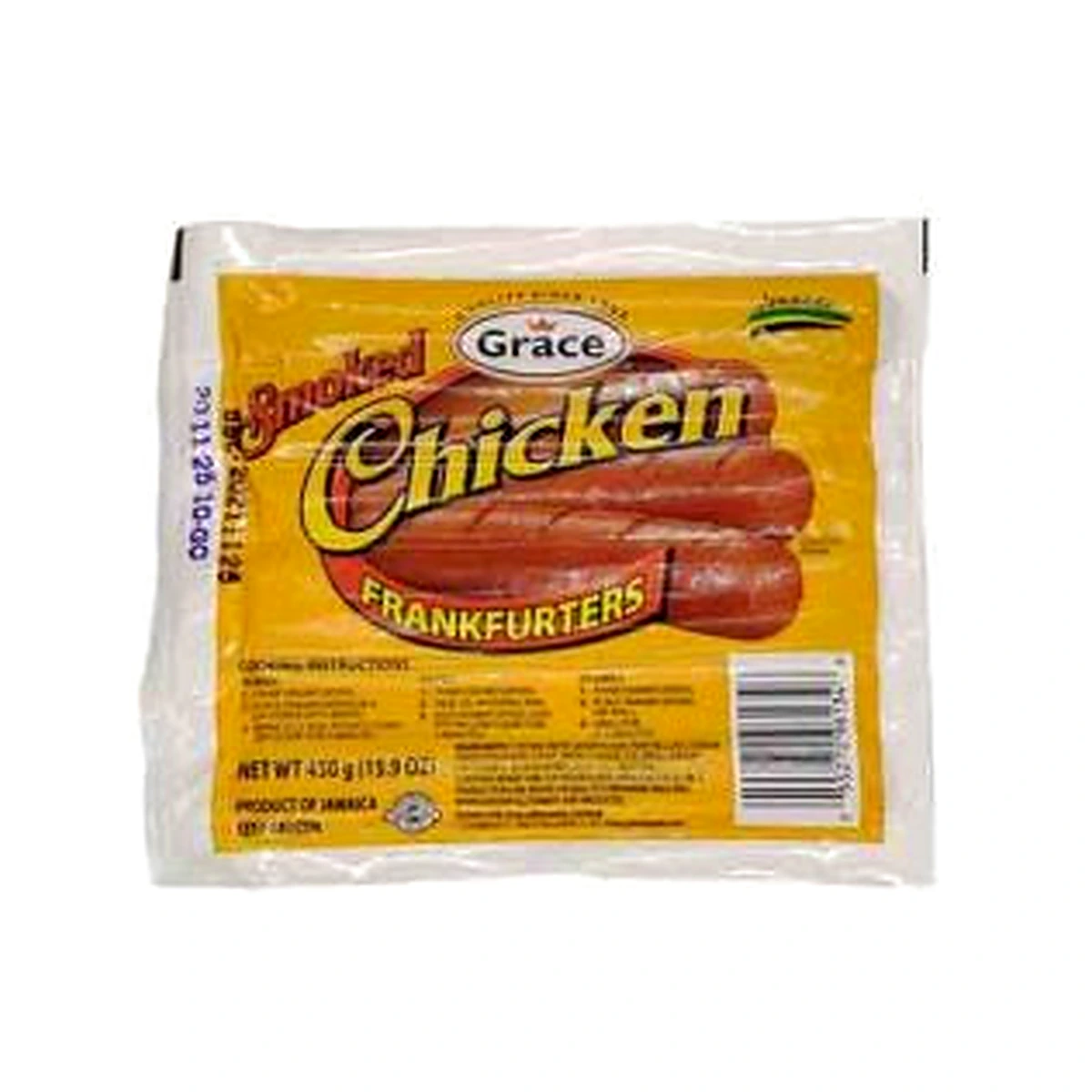 Grace Smoked Chicken Franks 450g