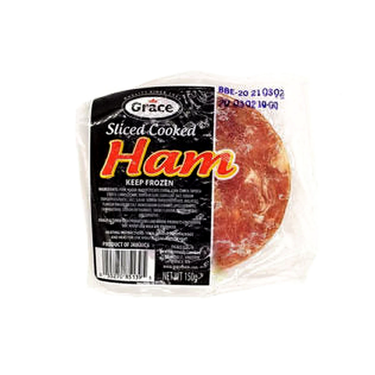 Grace Ham Cooked Sliced 150g