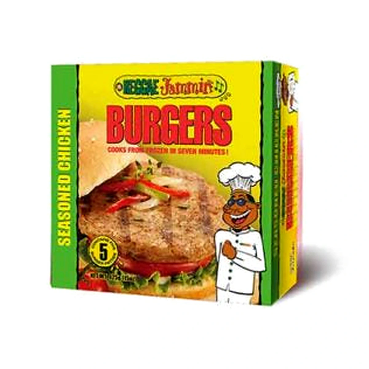 Reggae Jammin Chicken Burger 425g