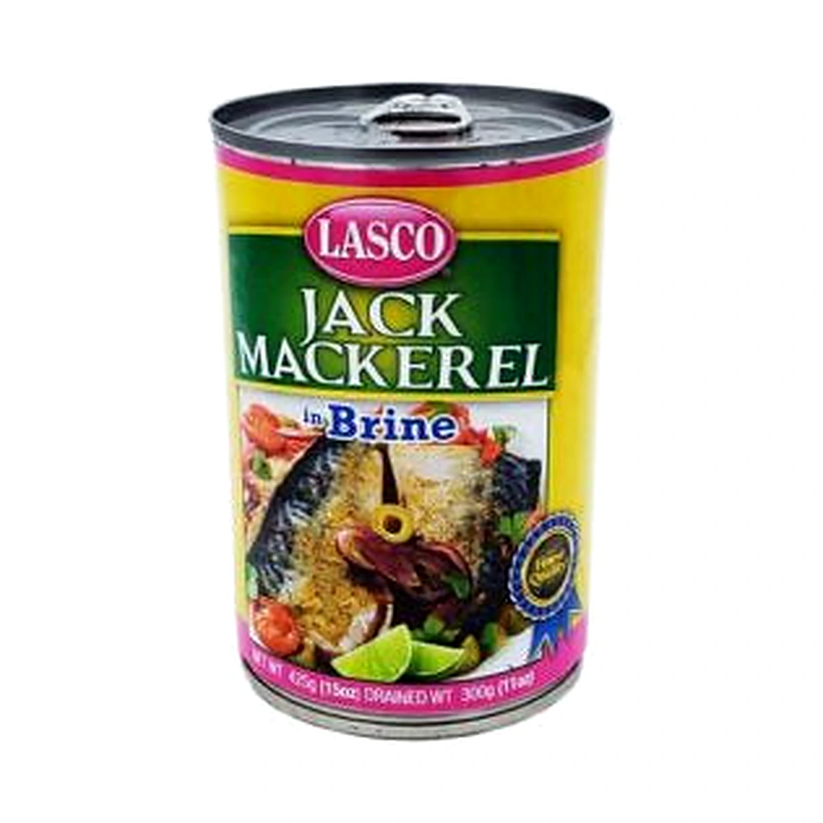Lasco Jack Mackerel in Brine 425g