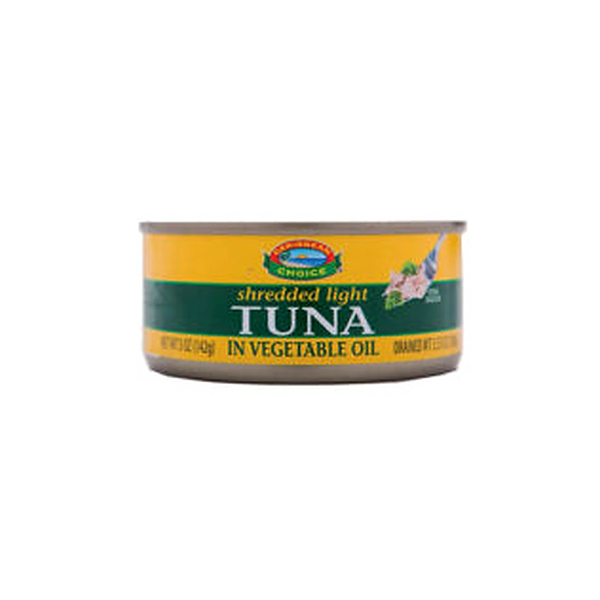 Caribbean Choice Shredded Tuna in Oil 142g