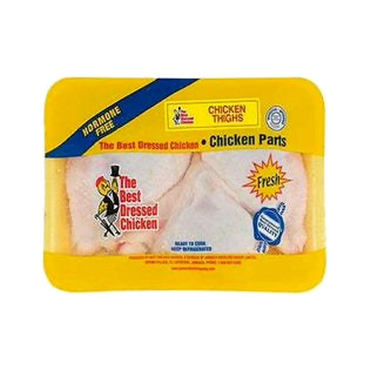 Best Dressed Chicken Chilled Thigh Tray Pack per 2 Lb