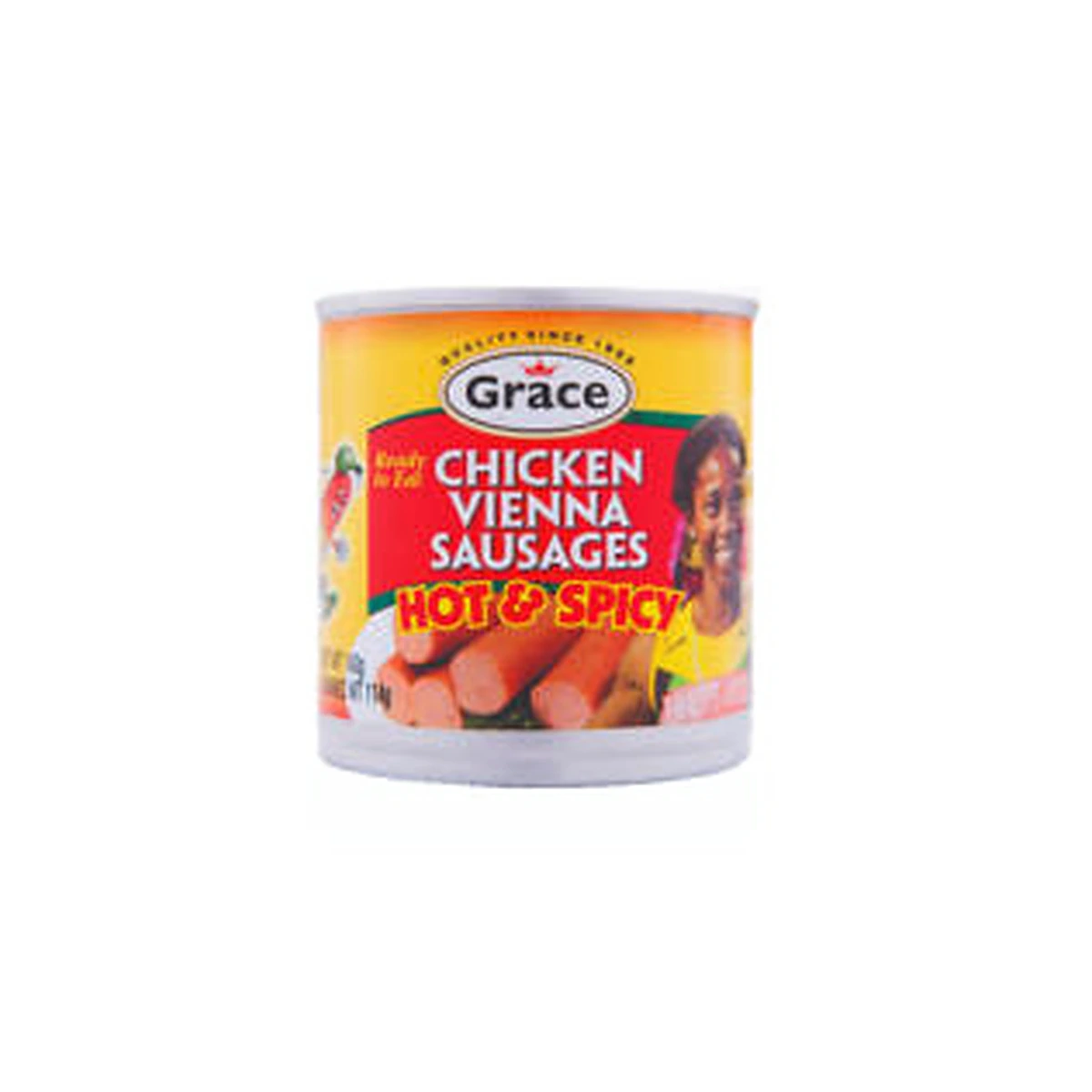 Grace Vienna Sausage Hot and Spicy 114g