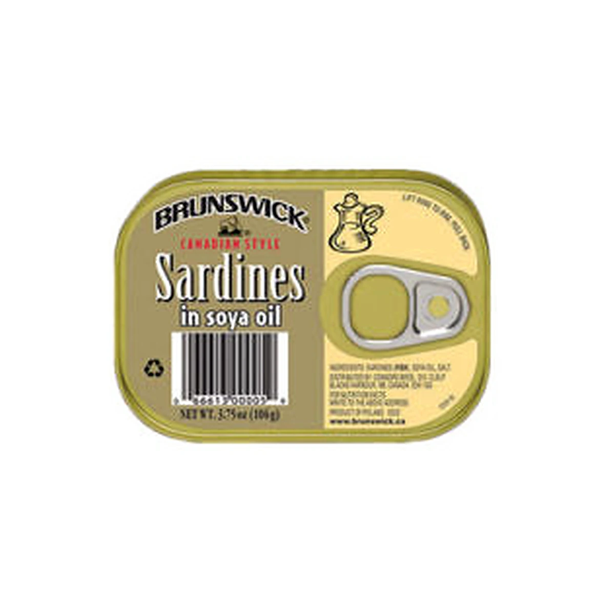 Brunswick Sardine Soya Oil 106g