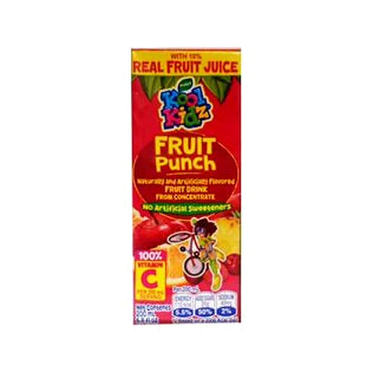 Kool Kidz Fruit Punch 10% Real Fruit Juice 200ml
