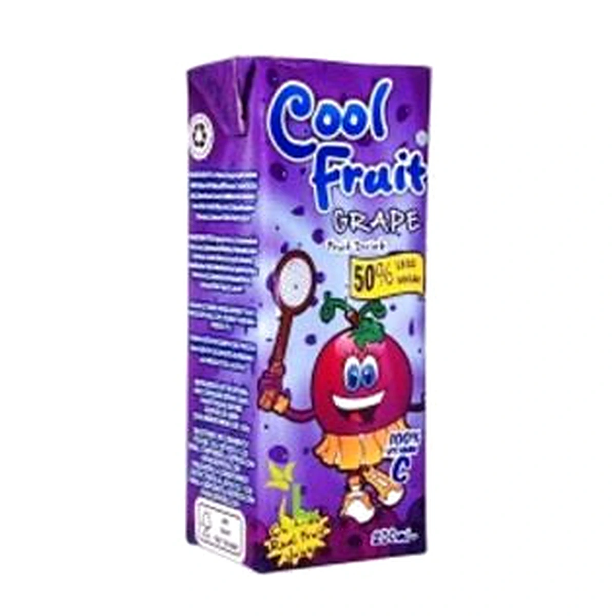 Cool Fruit Grape Box Drink 200ml