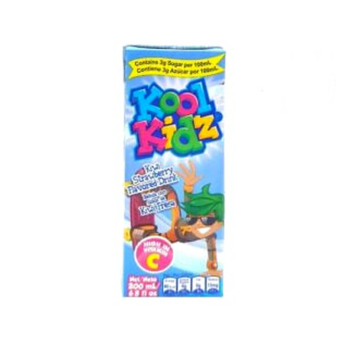 Kool Kidz Kiwi Strawberry Flavored Drink 200ml