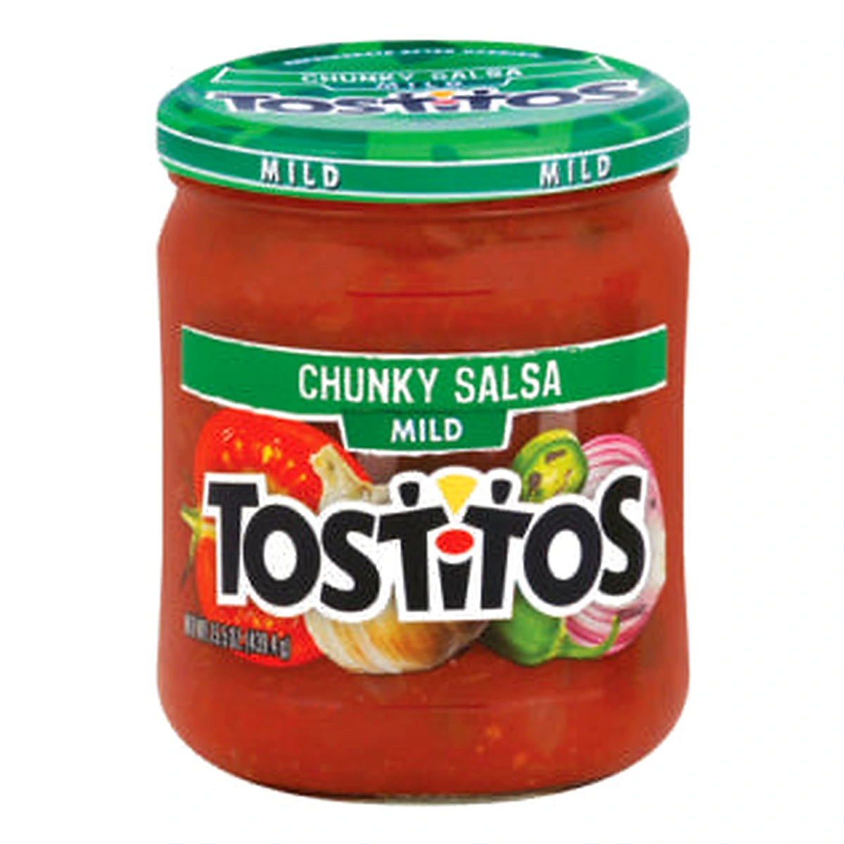 Tostitos Salsa Dip Chunky Salsa Mild 15.5Oz