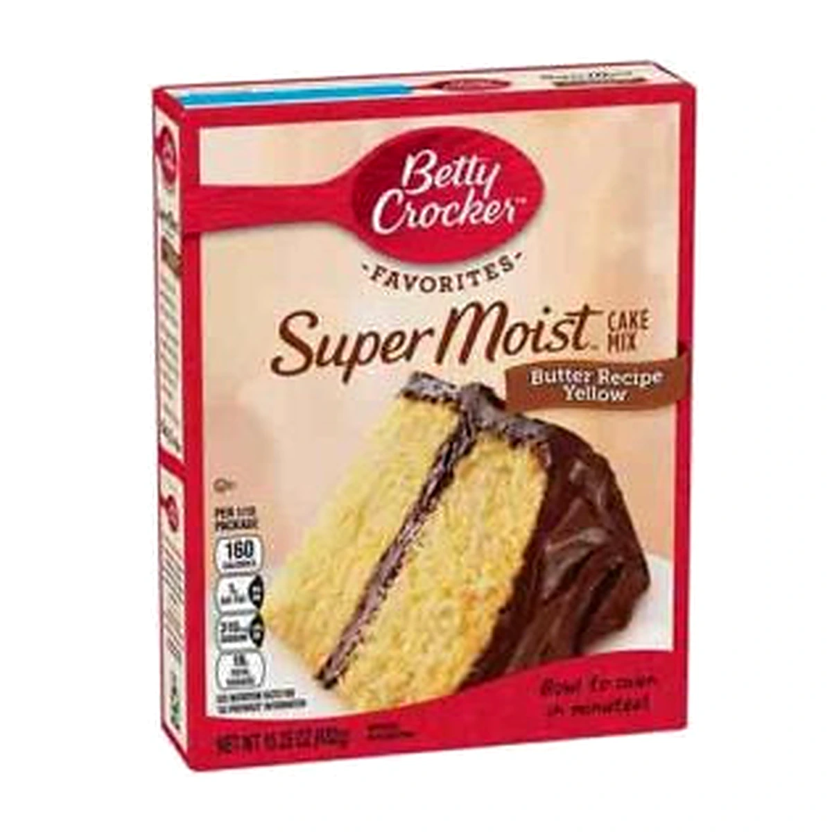 Betty Crocker Cake Mix Super Moist Butter Recipe Yellow 432G
