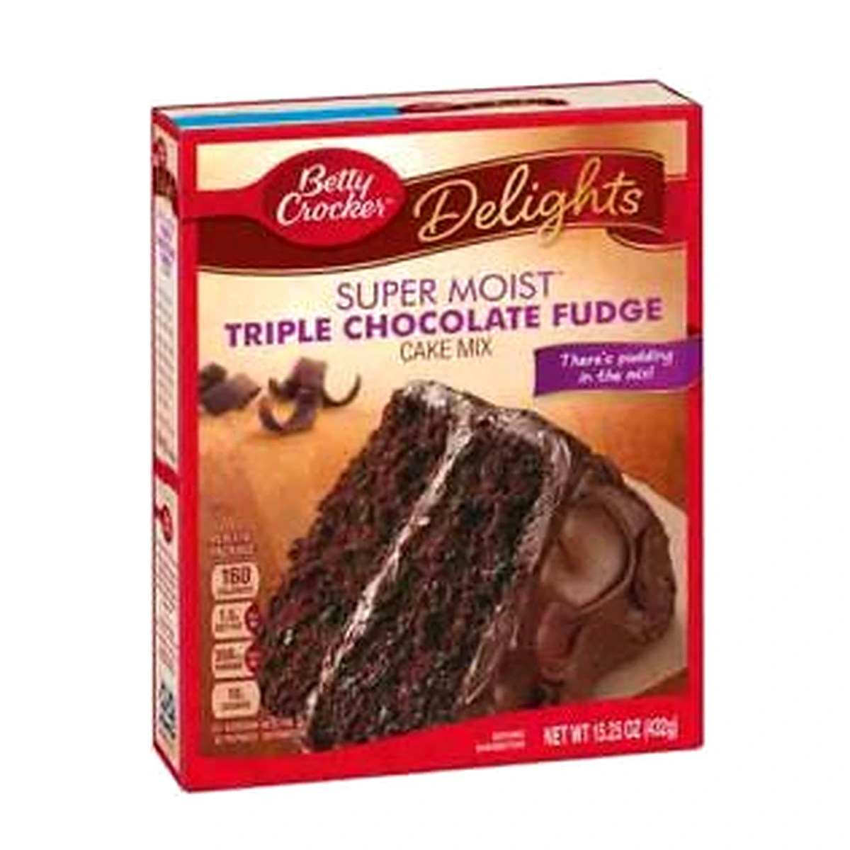 Betty Crocker Cake Mix Super Moist Triple Chocolate Fudge 432G