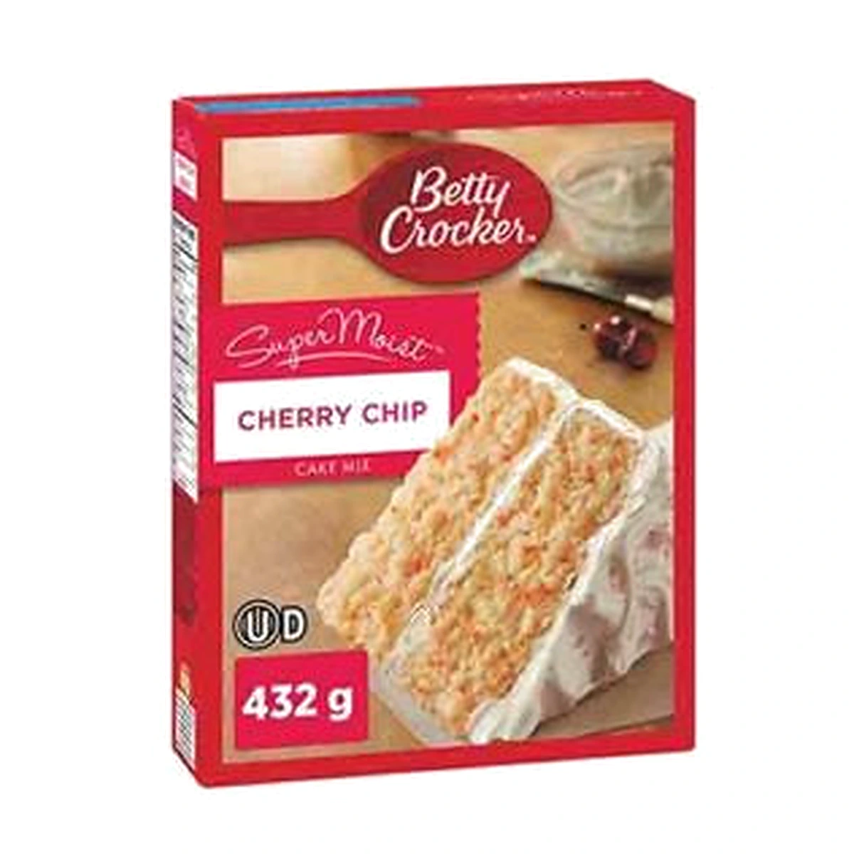 Betty Crocker Cake Mix Super Moist Cherry Chip 432G