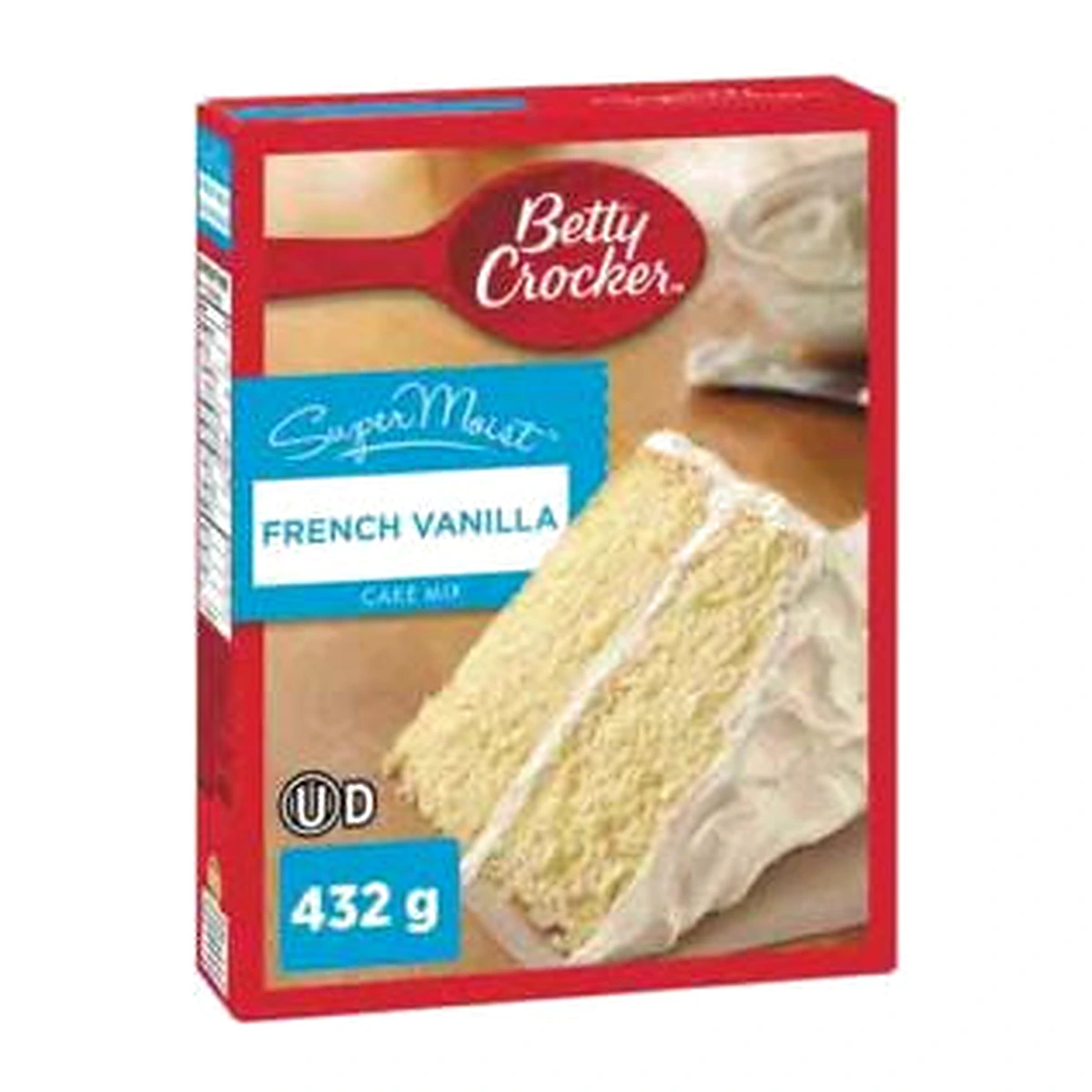 Betty Crocker Cake Mix Super Moist French Vanilla 375G