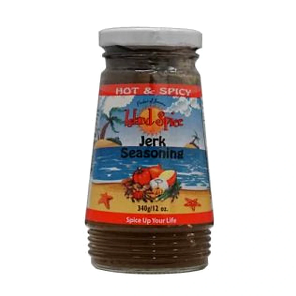 Island Spice Jerk Season Hot & Spicy 340Ml