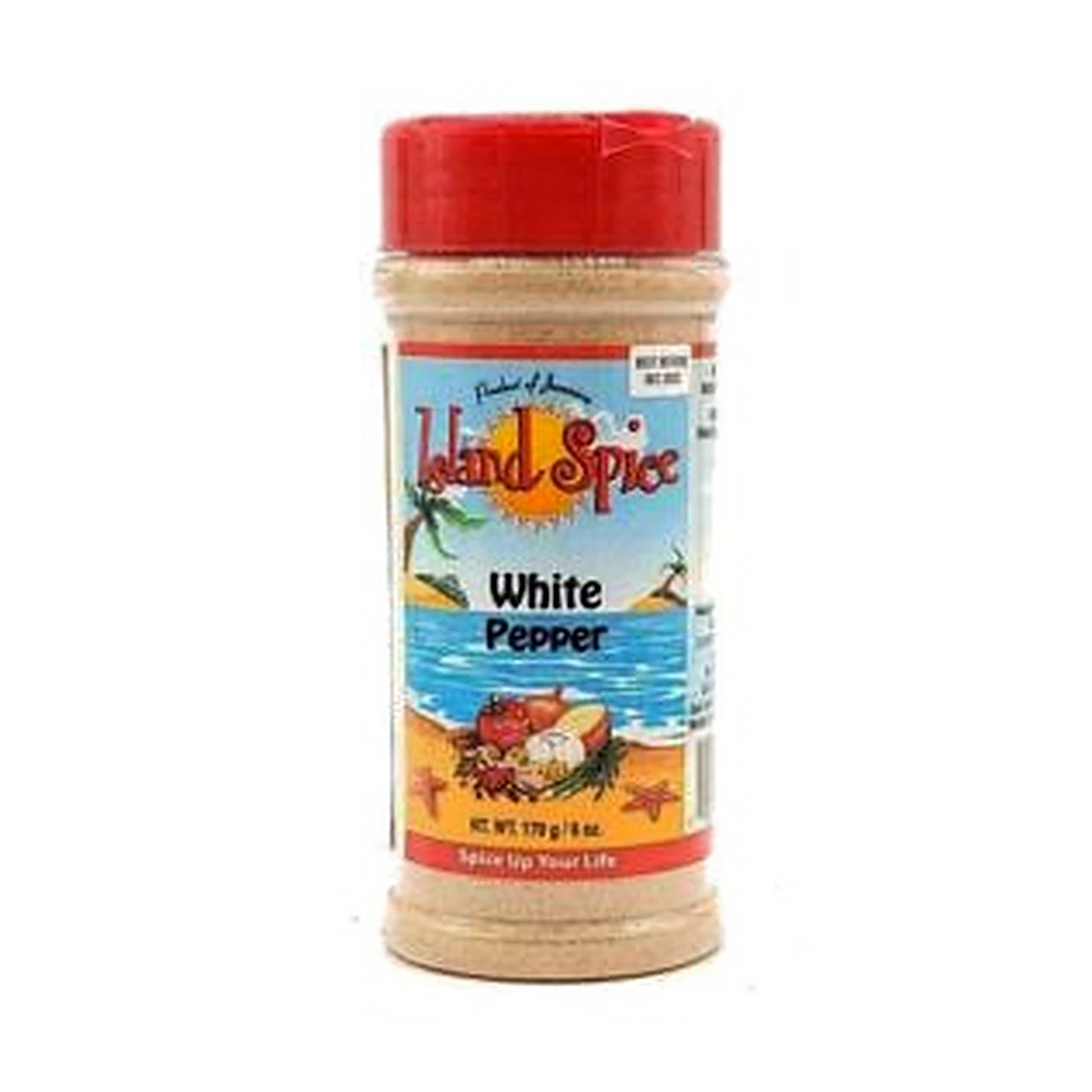 Island Spice White Pepper 170G