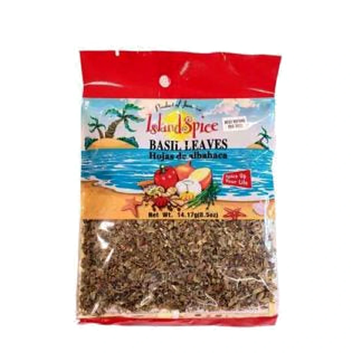 Island Spice Basil Leaves 14.17G
