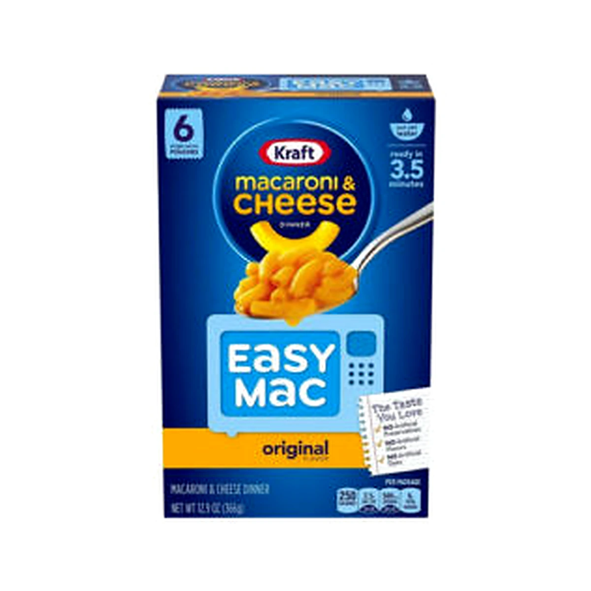Kraft MAC & Cheese Easy Macaroni 12.9oz