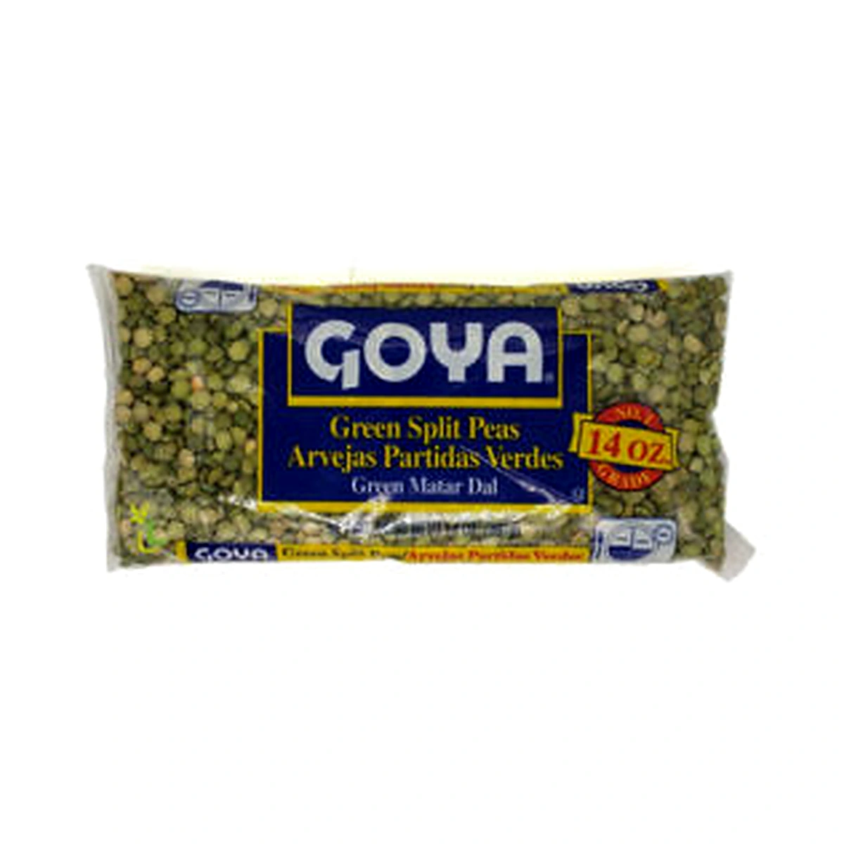GOYA GREEN SPLIT PEAS 14oz