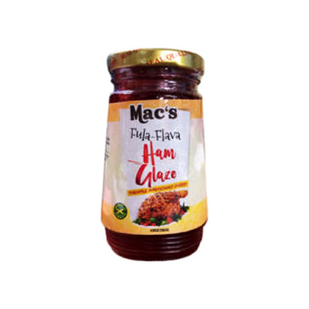 Mac's Fula Flava HAM Glaze Pineapple Maraschino Cherry 283G