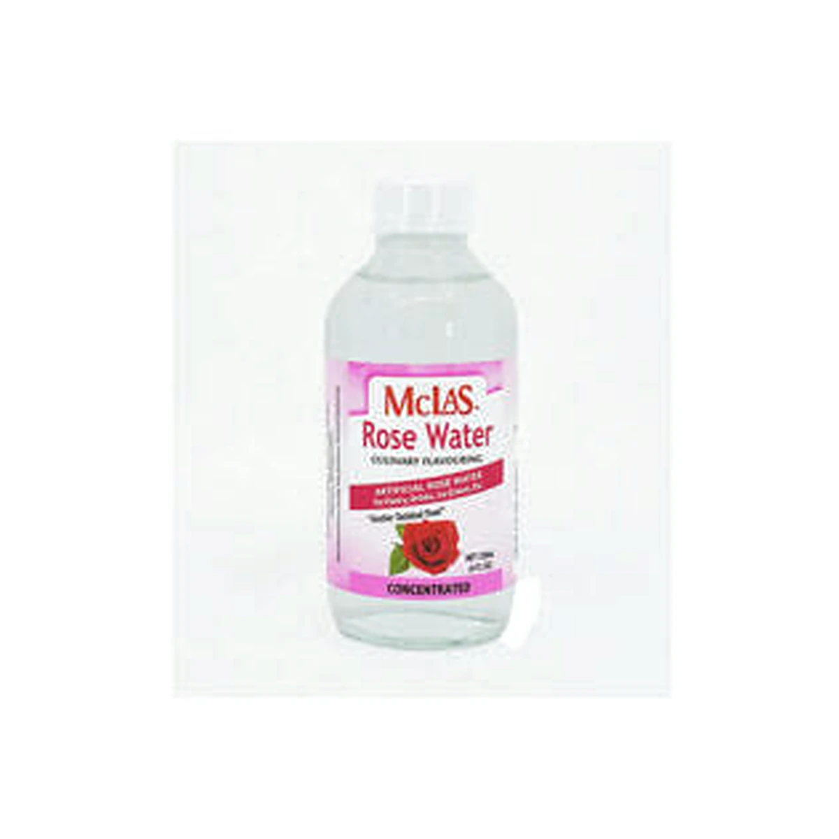 Mclas Rose Water Culinary Flavouring 4oz